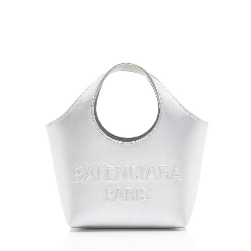 Balenciaga Metallic Calfskin Mary Kate XS Tote